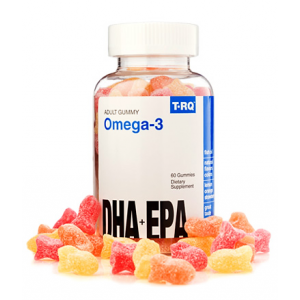 Omega - 3 T.RQ Brain Booster with DHA + EPA 60 gummies
